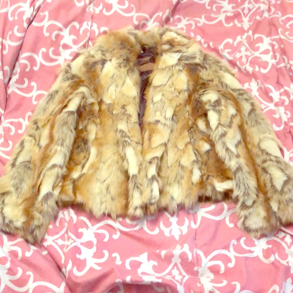 Guess faux fur coat